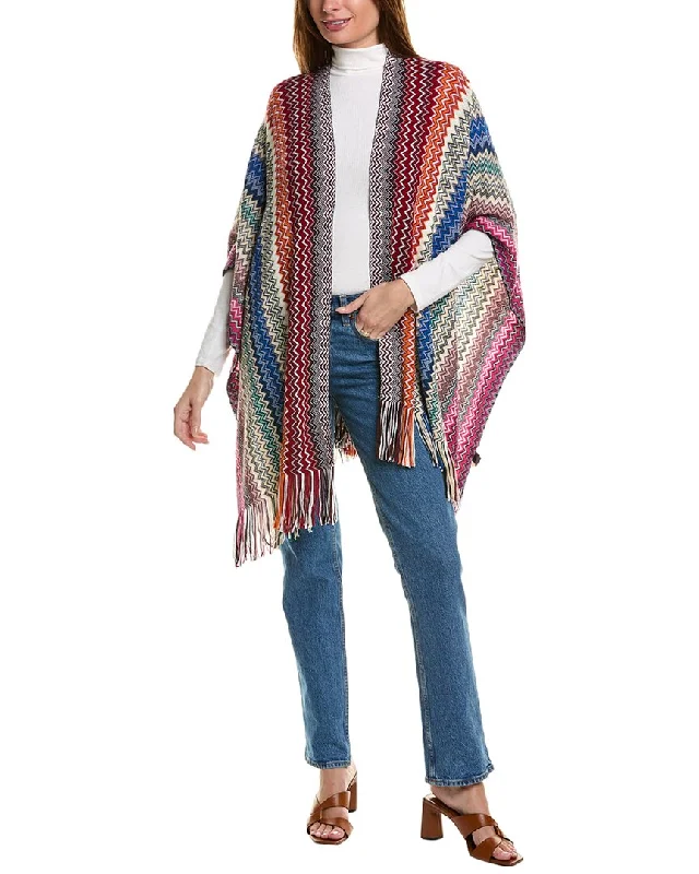 Missoni Wool-Blend Cape