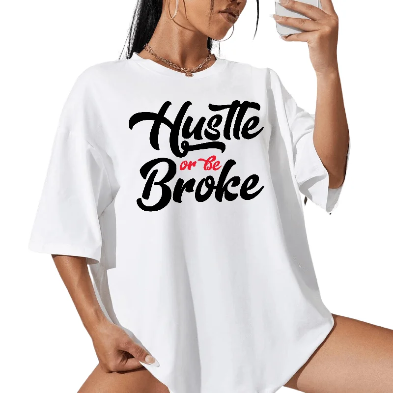 Or Be Broke Womens Short Sleeve Shirt