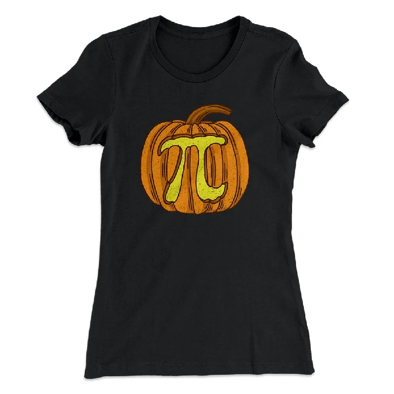 Pumpkin Pi Funny Thanksgiving Women's T-Shirt