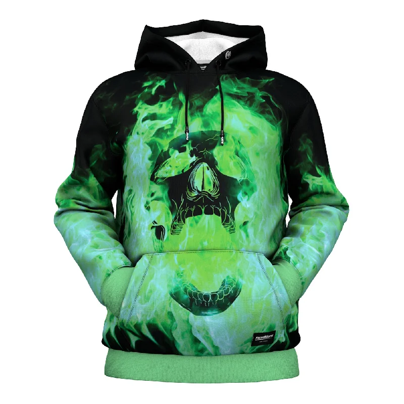 Burning Skull Hoodie