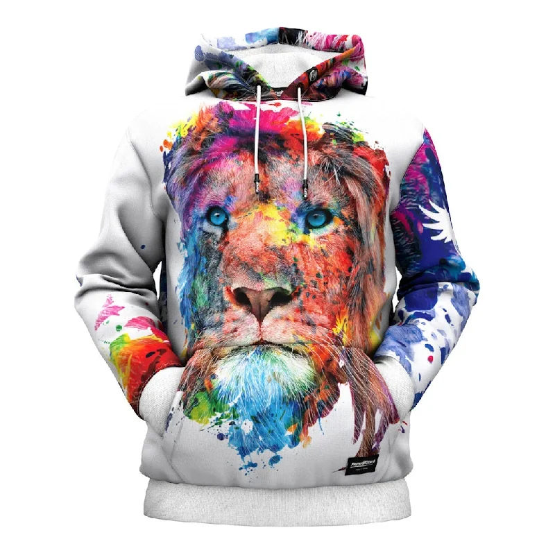 Colorful Lion Hoodie