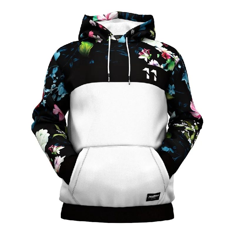 Dark Floral Hoodie