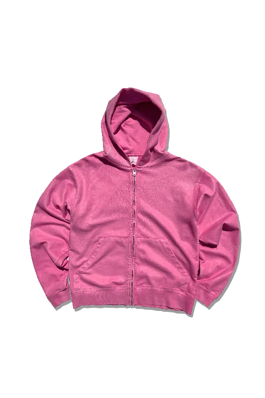 Exclusive Cross Country Zip Hoodie - Plastic Pink