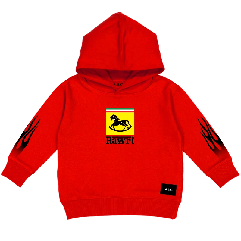 RAWRI HOODY(RED)