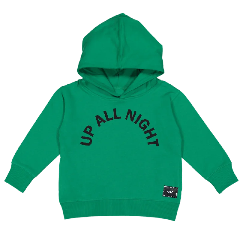 UP ALL NIGHT HOODY (GREEN)