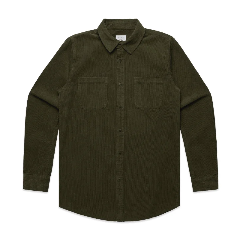 Ascolour Mens Corduroy Shirt (5419)