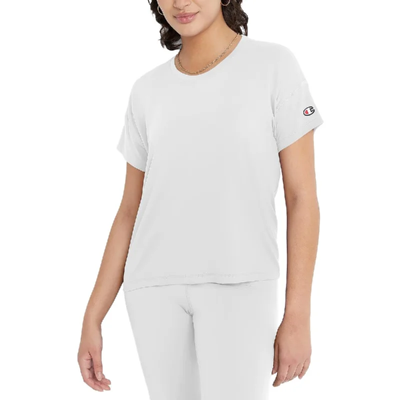 Champion Womens Solid Pullover Top