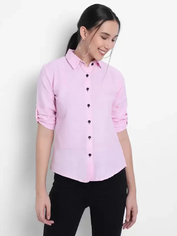 TANDUL  Women Regular Fit Self Design Casual Shirt