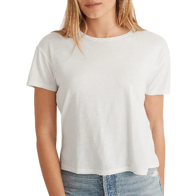 Marine Layer Womens Tee Crewneck Pullover Top