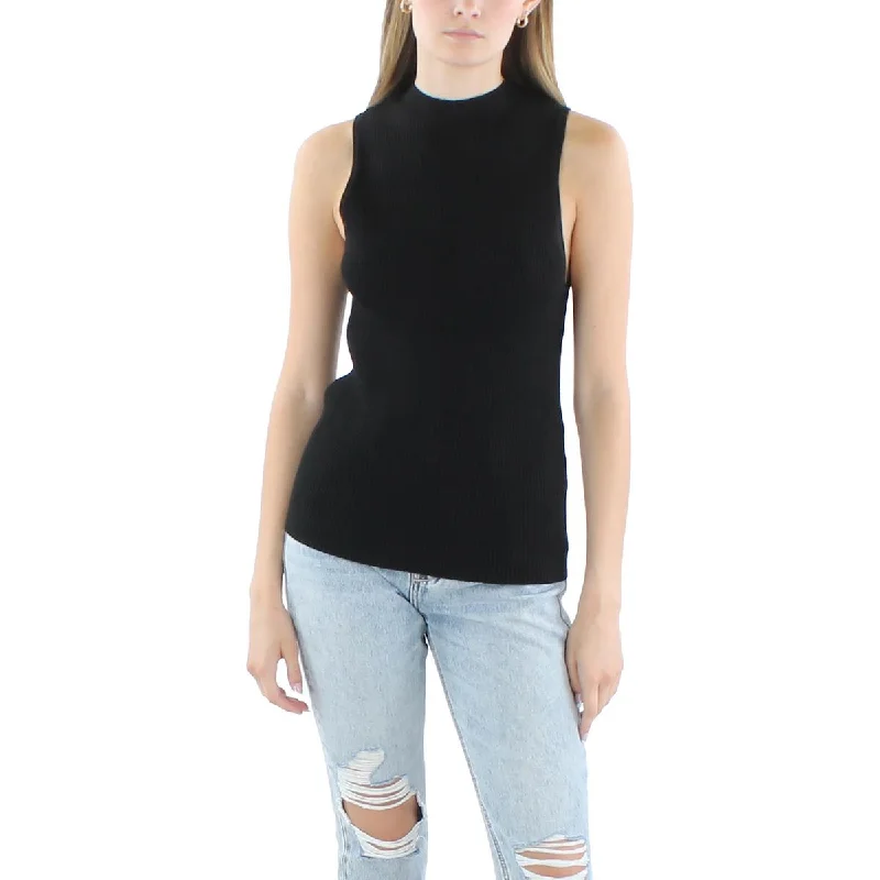 Michael Stars Womens Ribbed Knit Pullover Top