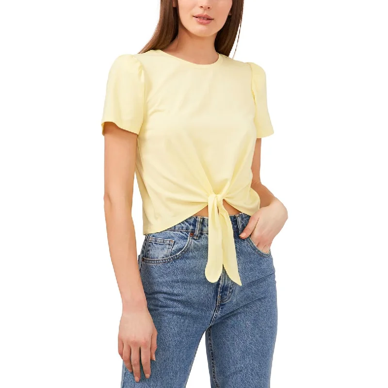 Riley & Rae Womens Solid Pullover Top