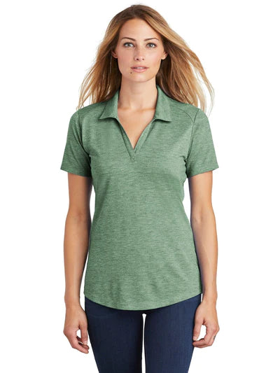 Sport-Tek Ladies PosiCharge Tri-Blend Wicking Polo