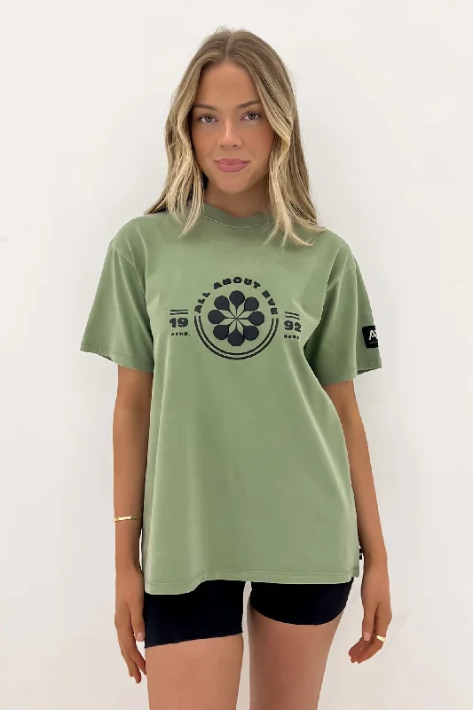 Athletica Oversized Tee Khaki