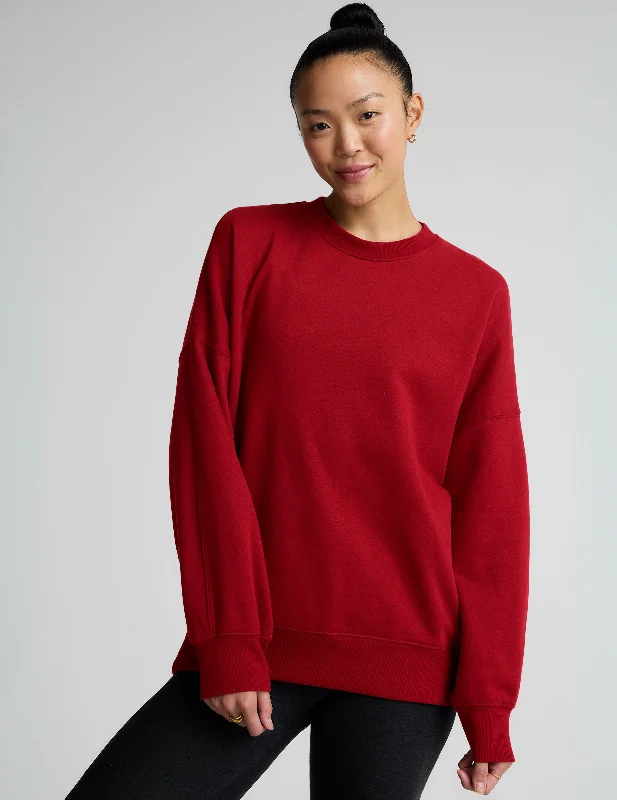 LuxeFleece Oversized Sweatshirt