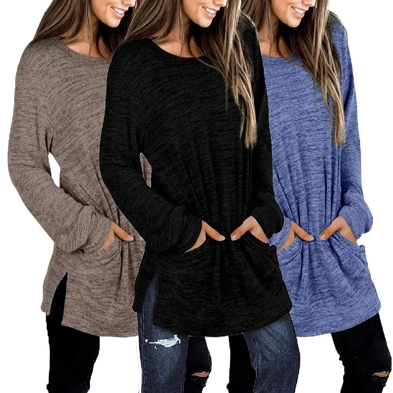 Women's Casual Sweatshirts Long Sleeve Oversized Shirt