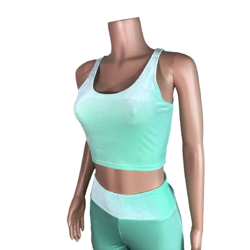 SALE - Crop Tank Top - Mint Velvet