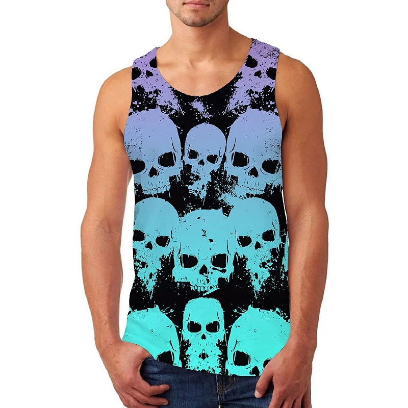 Skeleton Funny Tank Top