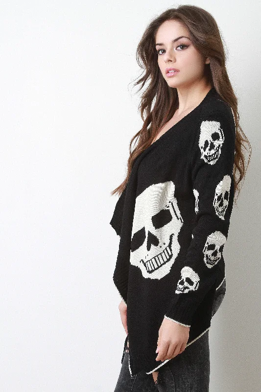 Skull Knit Cardigan